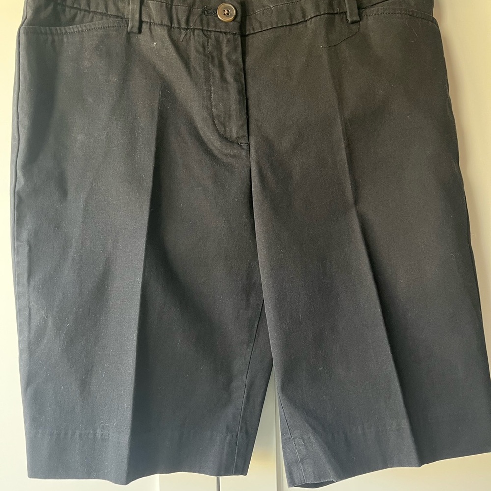 Talbots Black Women's Bermudas “Perfect Short”
